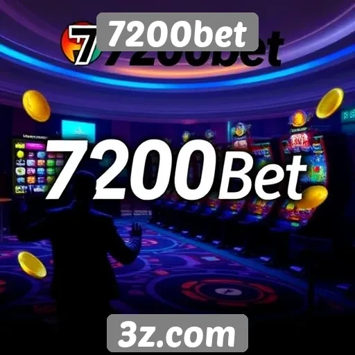 Plataforma 7200bet investe em jogos de cassino online