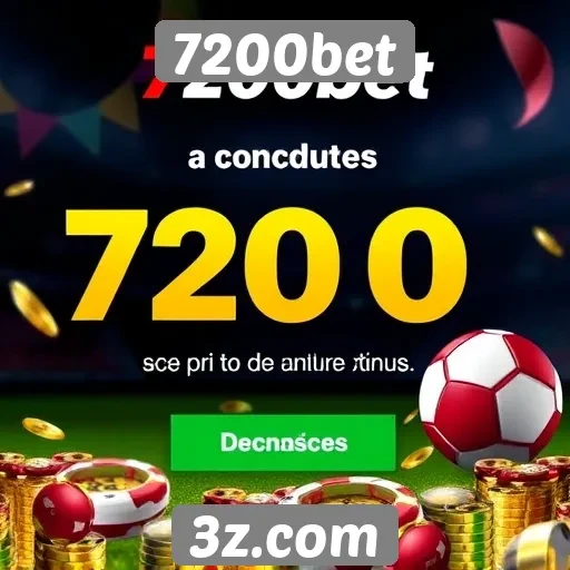 Promos e bônus atrativos da 7200bet